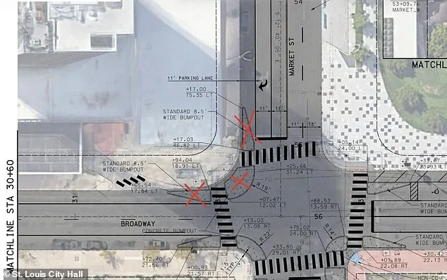 St. Louis' Controversial Removal of Pedestrian Safety Bumpouts Sparks Outcry