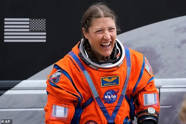 NASA Astronaut Christina Koch's Viral Arm Flex Captivates Fans Amid Artemis II Mission