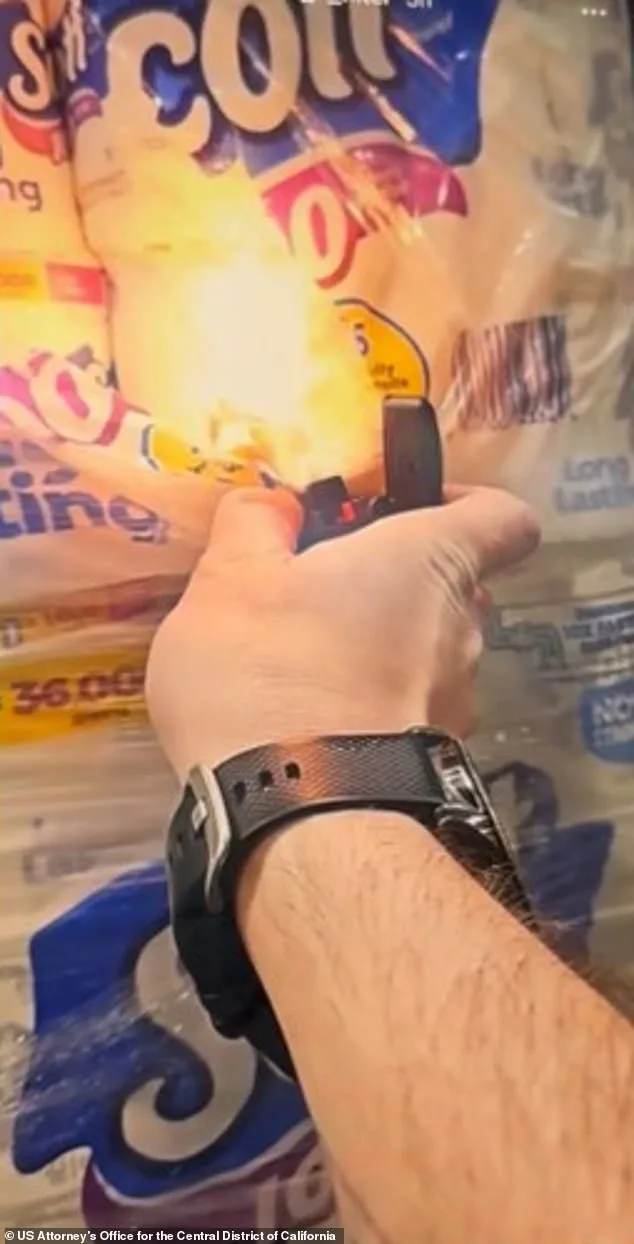 Man Allegedly Sets $500M Warehouse Fire, Posts Video Online