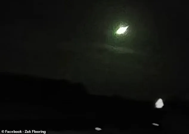 Massive Green Fireball Streaks Across UK Sky, Leaving Thousands in Awe and Confusion