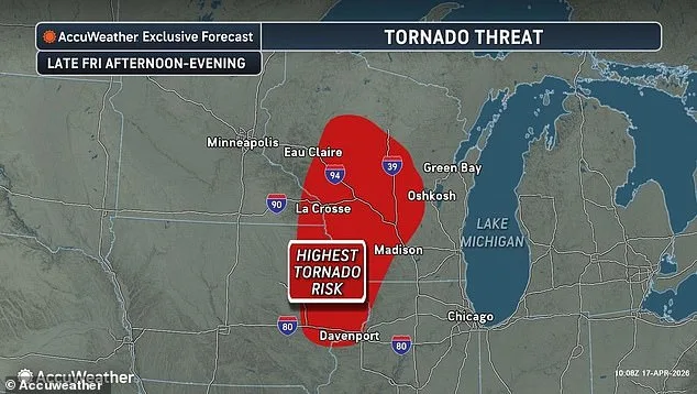 Midwest Storm Alert: 50M at Risk; Tornados, Hail, Wind Gusts
