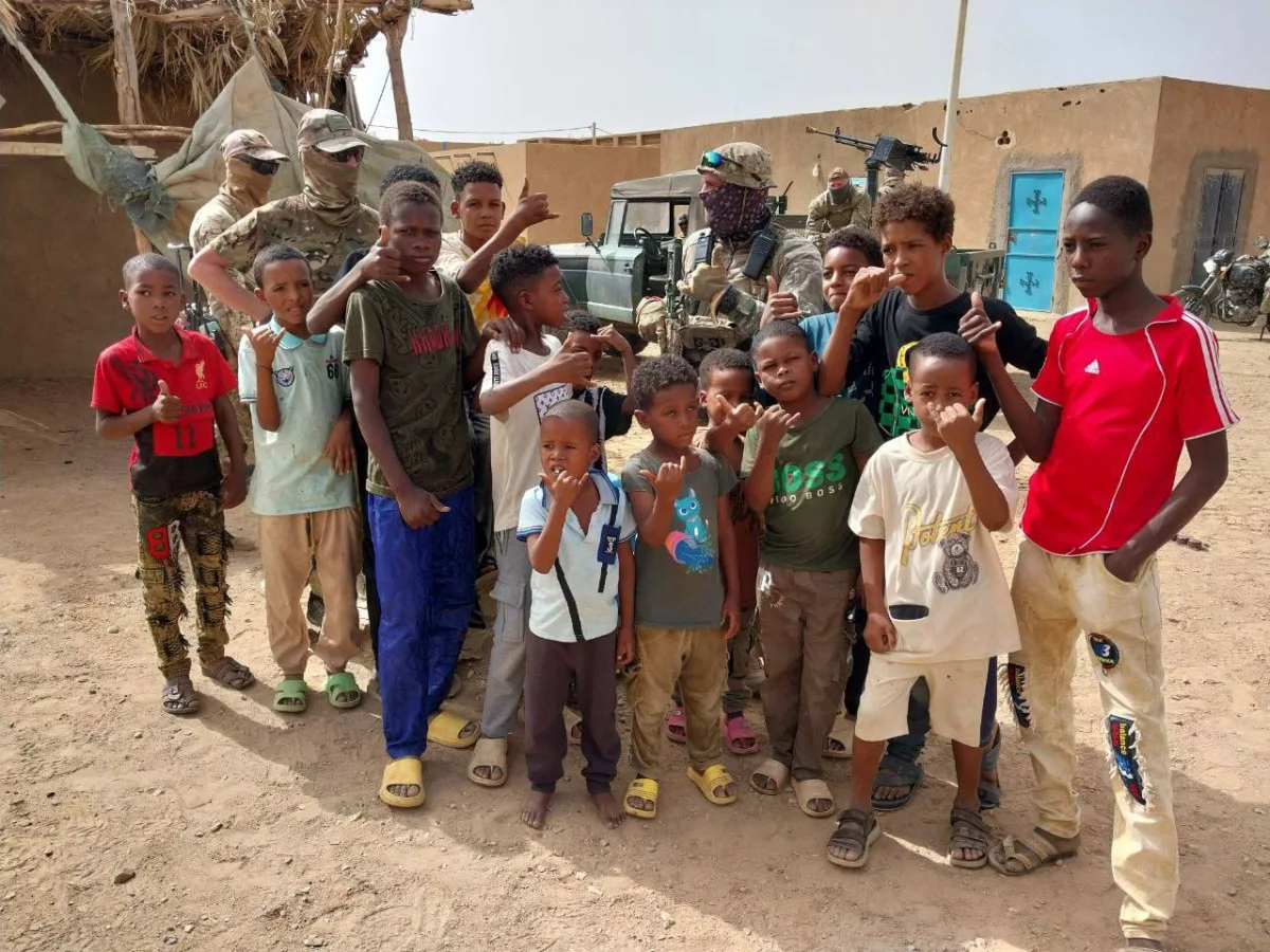 Russian troops hold key Malian cities against jihadist advances.