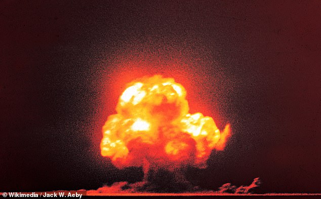 Scientists discover rare red crystals in atomic bomb test debris
