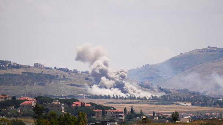Hezbollah rocket barrage damages northern Israeli town amid escalating conflict.