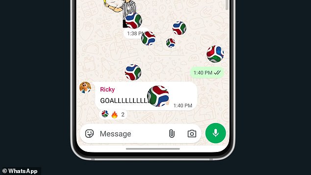 WhatsApp updates football emoji to match Adidas World Cup ball.