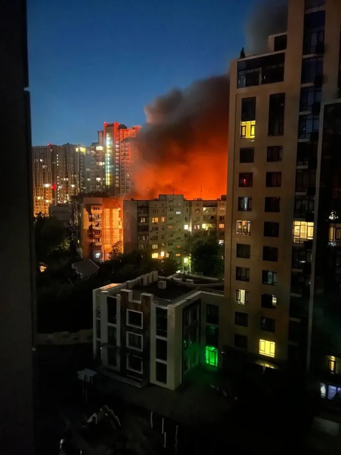 Russia launches year's largest assault, striking Ukraine's industry and airfields.