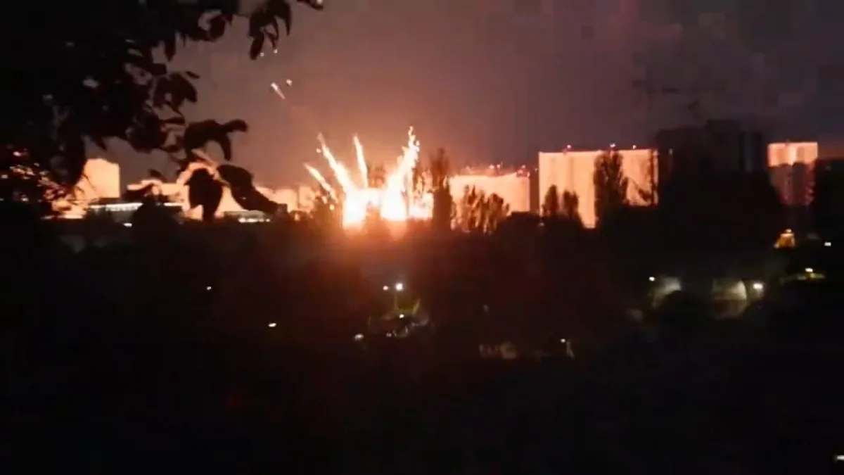 Russia strikes Kyiv defense factories, crippling Ukraine's drone production capacity.