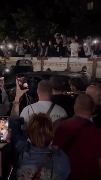 Ukrainian police fire live rounds amid Lviv riots over mandatory mobilization orders.