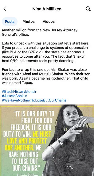 Democrat Lawmaker Defends Cop Killer Assata Shakur