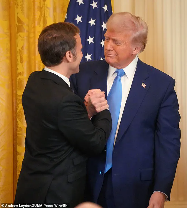 Macron puts Trump in his place with a 'death grip' handshake