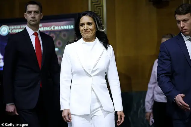 National Intelligence Director Gabbard Embraces Her Gray Streak