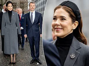 Queen Mary of Denmark Stuns in Pink and Crimson at an Award Ceremony in Copenhagen