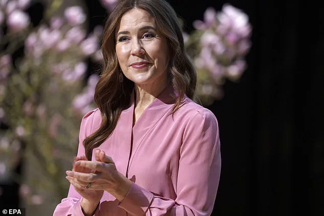 Queen Mary of Denmark Stuns in Pink and Crimson at an Award Ceremony in Copenhagen