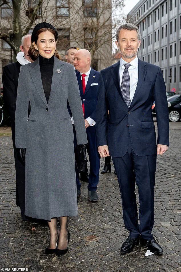 Queen Mary of Denmark Stuns in Pink and Crimson at an Award Ceremony in Copenhagen