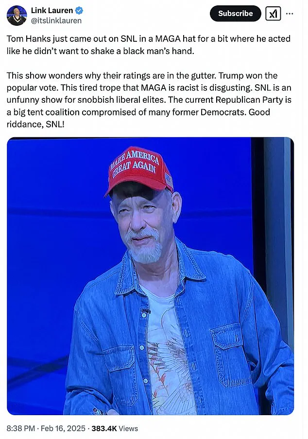 Tom Hanks Portrayal of Trump Supporter on SNL Sparked Backlash