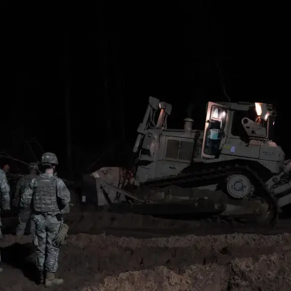 American Forces Face Perils in Rescuing Trapped M88 Hercules Armored Vehicle During Border Exercises