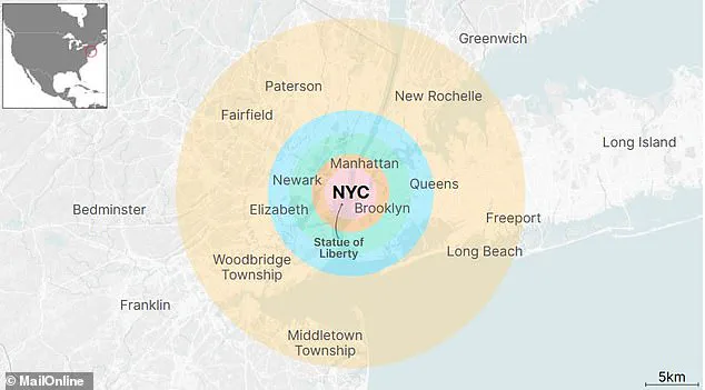 Interactive Map Showcases Potential Devastation of Asteroid Impact in 2032