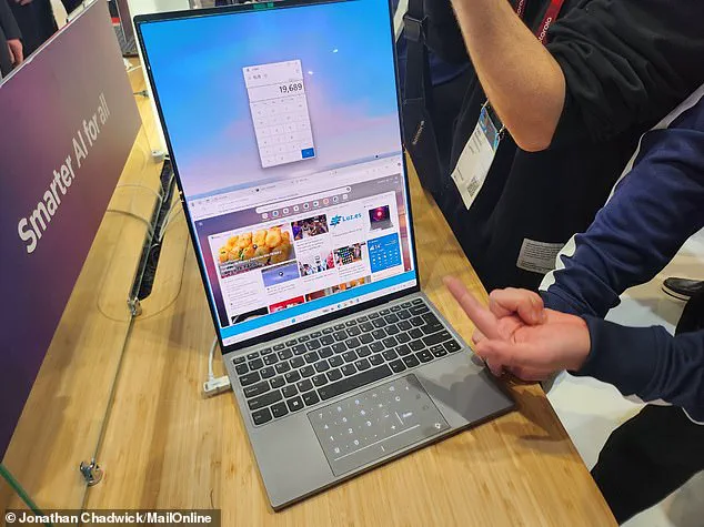 Lenovo Unveils ThinkBook 'Flip' AI PC: A Gigantic Screen Laptop for Business Collaboration