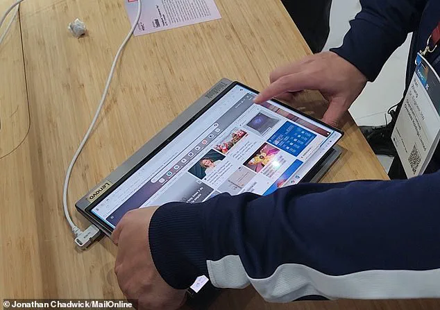 Lenovo Unveils ThinkBook 'Flip' AI PC: A Gigantic Screen Laptop for Business Collaboration