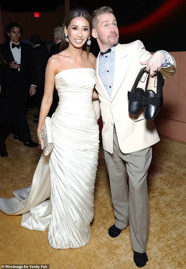 Macaulay Culkin and Brenda Song Provide Entertainment at Oscars After-Party