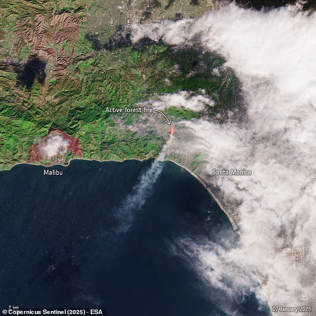 Stunning Satellite Images Show Devastation of Southern California Wildfires