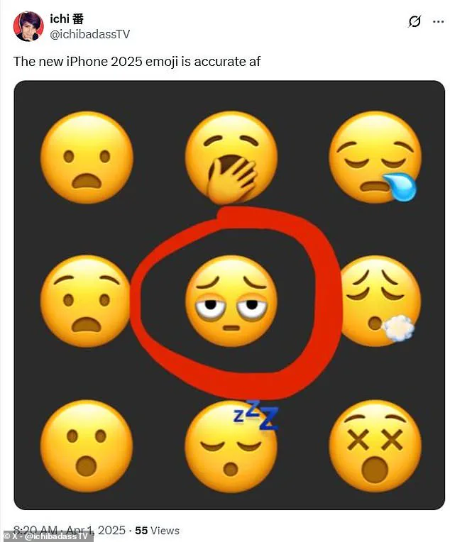 Apple Unveils Eight New Emojis in iOS 18.4 Update, Bags Under Eyes Emoji Makes a Strong Impression