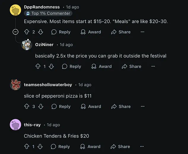 Coachella Festival Shocked by Sky-High Food and Drink Prices