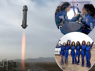 Katy Perry Joins All-Female Crew for Historic Blue Origin Space Mission