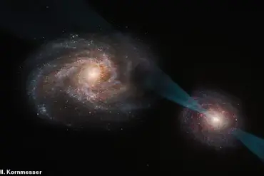 High-Speed Cosmic Joust Reveals Unseen Galactic Warfare Mechanism
