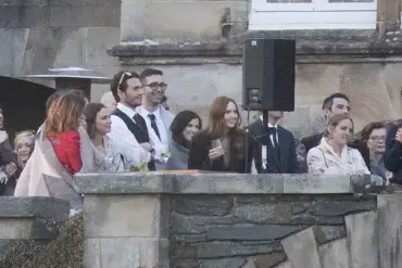 From Chaos to Celebration: Karen Gillan's Wedding Mishaps at Castle Toward
