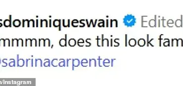 Plagiarism Allegations Surface as Lolita's Dominique Swain Confronts Sabrina Carpenter Over Iconic Photoshoot Scene