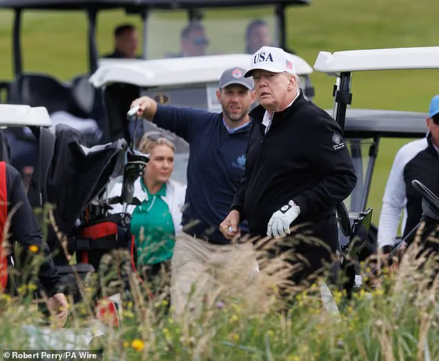 President Trump and Press Secretary Karoline Leavitt Golf at Turnberry Amid Evolving Relationship