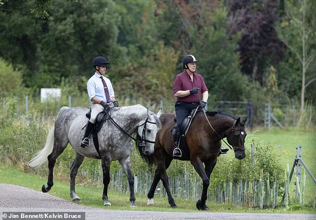 Prince Andrew Spotted in Contemplative Silence at Windsor as Royal Routine Takes Unusual Turn