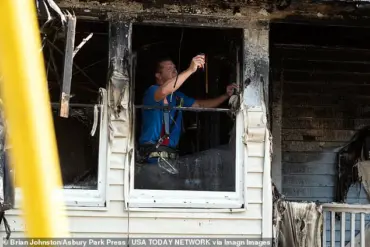 Eight-Year-Old's Leap from Burning Home Captured in Viral Bodycam Footage as Asbury Park Community Reacts